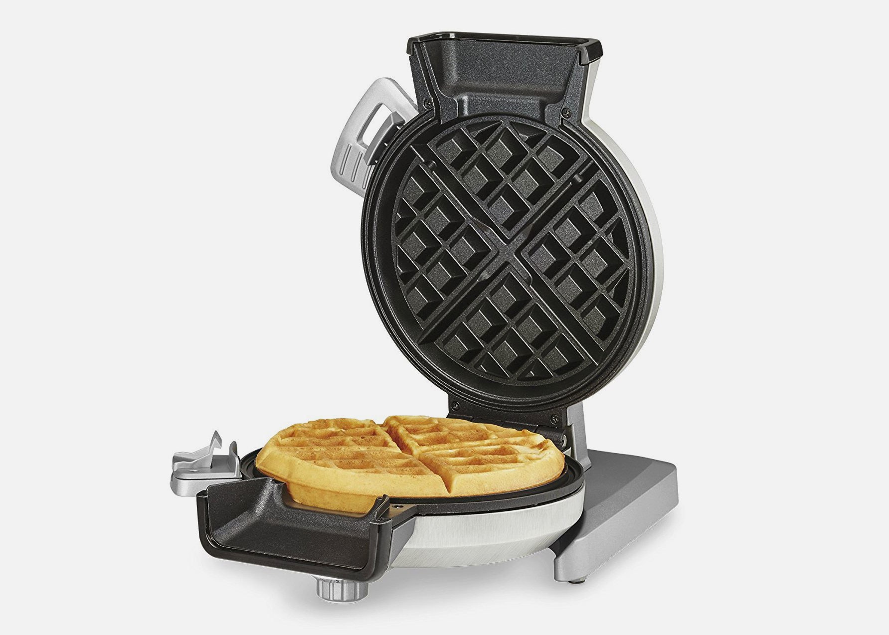Best way to clean a Belgian waffle iron?